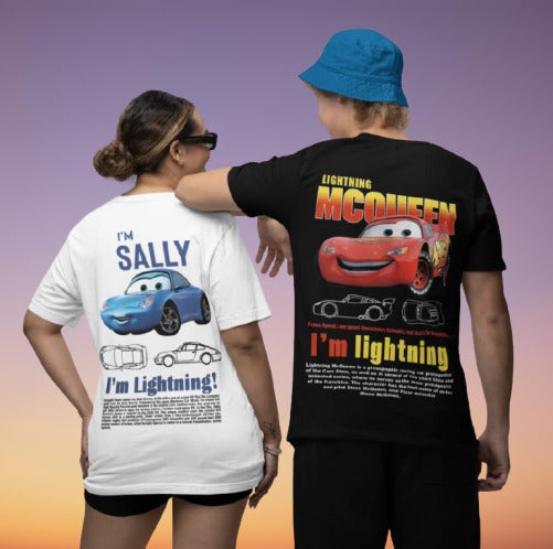 Pack Camisetas Rayo y Sally