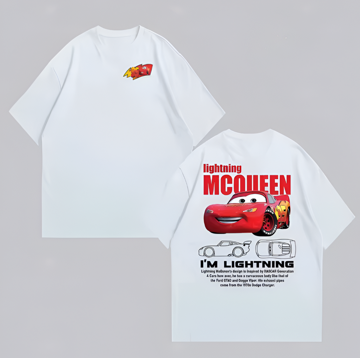 Camiseta Rayo McQueen