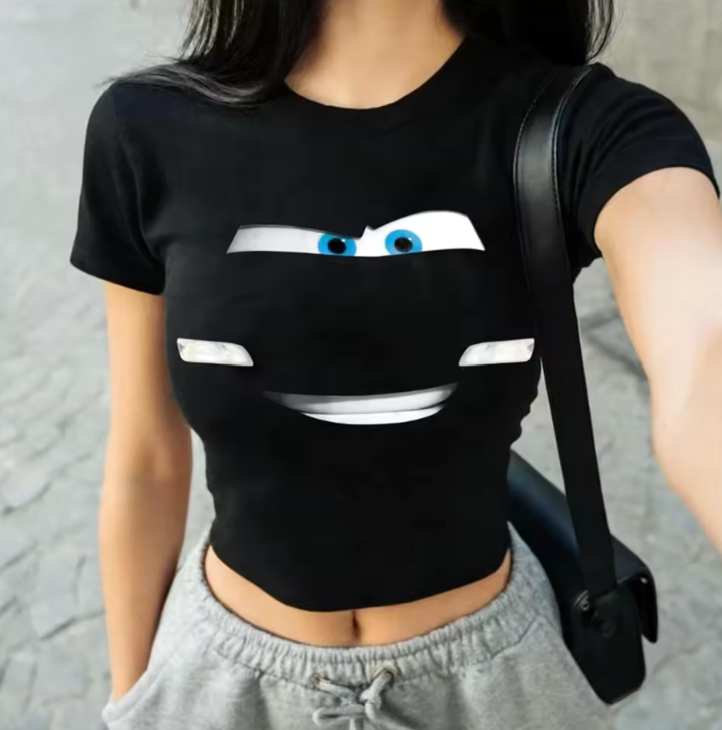 Camiseta Corta Cars - Top
