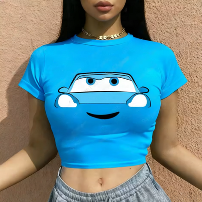 Camiseta Corta Cars - Top
