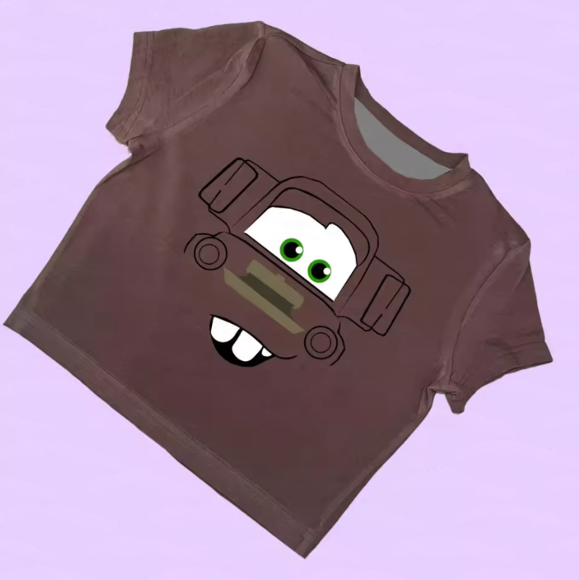 Camiseta Corta Cars - Top